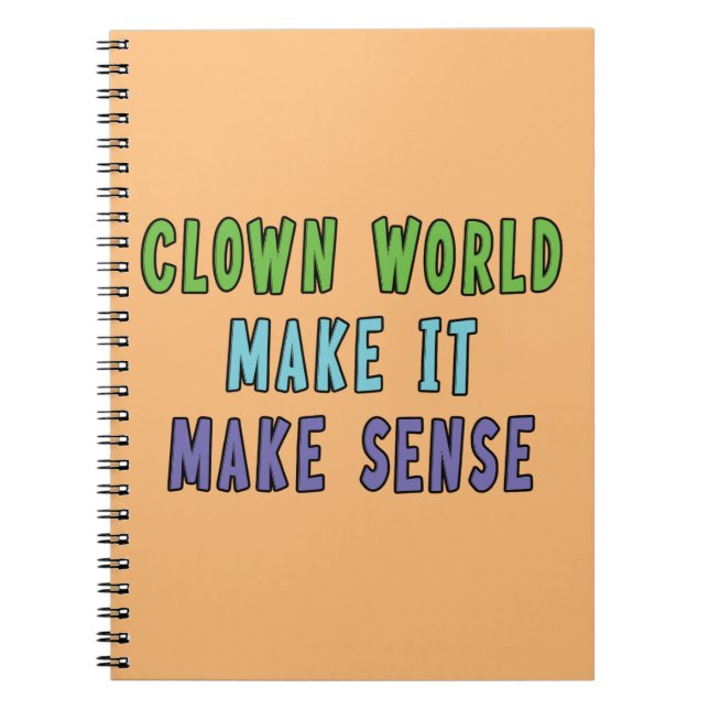 Carnet Monde de Clowns  (Devant)