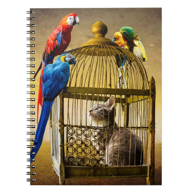 Carnet Monde de la cage dorée (Devant)