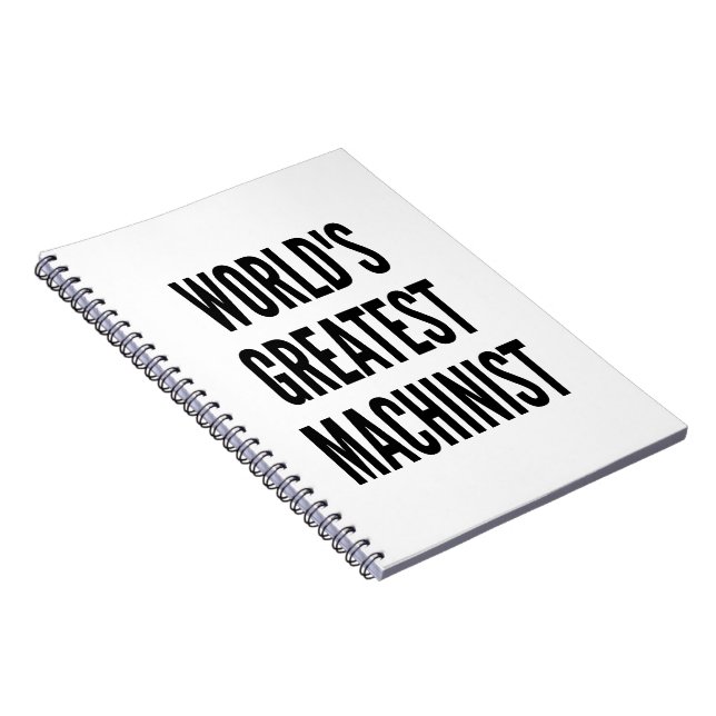 Carnet Monde le plus grand machiniste (Côté Droit)