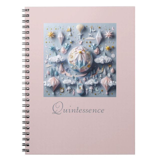 Carnet mondial Quintessence Oragami (Devant)