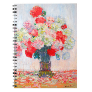 Carnet Monet Peonies