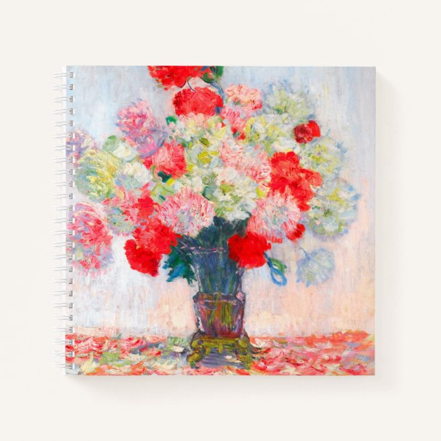 Carnet Monet Peonies (Devant)