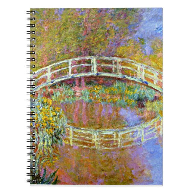 Carnet Monet - Pont dans le jardin de Monet (Devant)