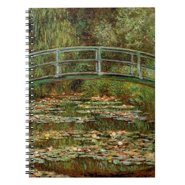 Carnet Monet Pont Japonais Giverney (Devant)