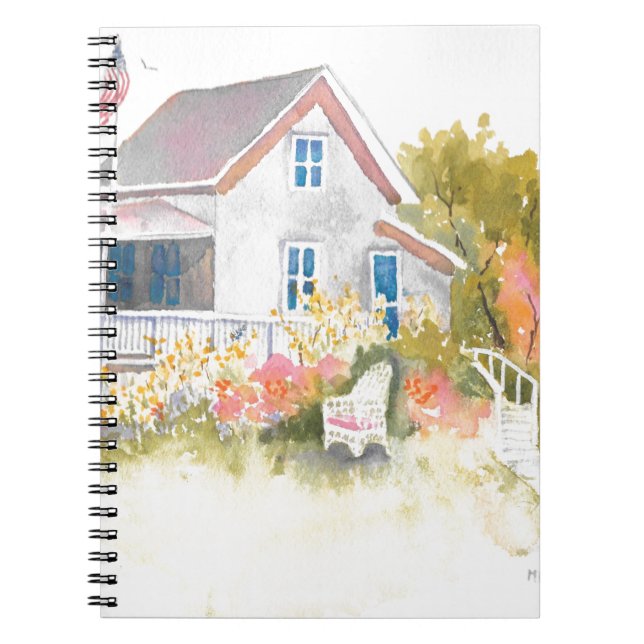 Carnet Monhegan Cottage J Kilburn (Devant)