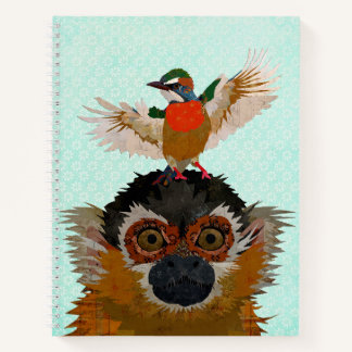 CARNET MONKEY & OISEAU