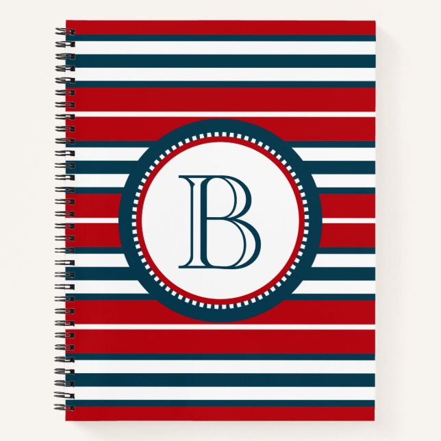 Carnet Monogram design (Devant)