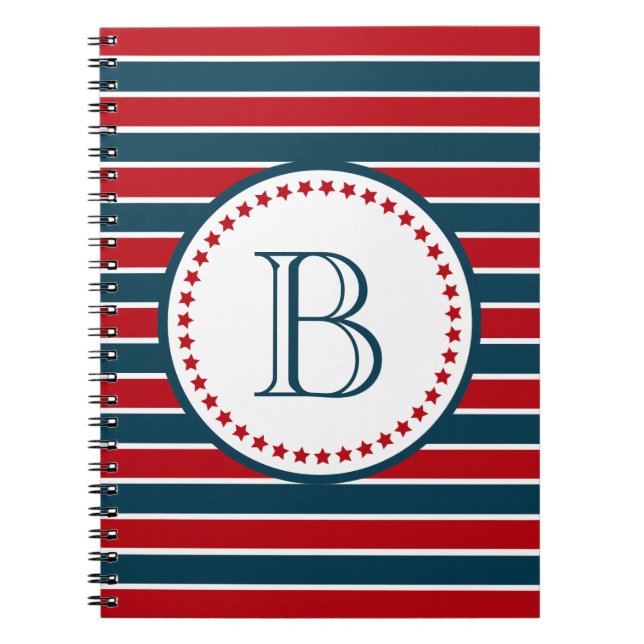 Carnet Monogram design (Devant)
