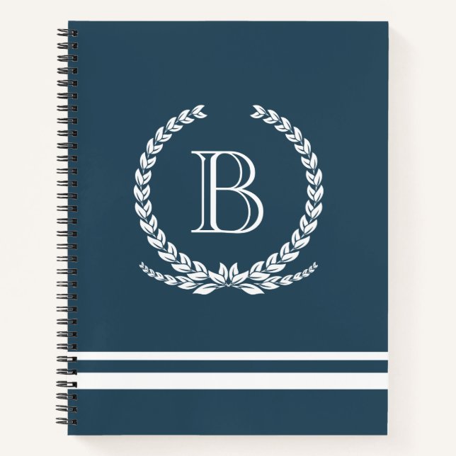 Carnet Monogram design (Devant)