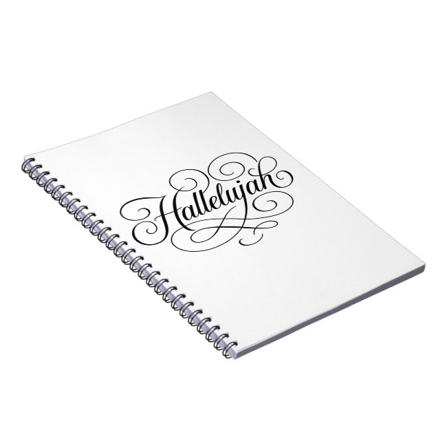 Carnet Monogramme Alléluia (Côté Droit)