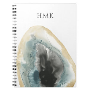 Carnet Monogramme Geodes cultivé par   III