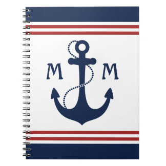 Carnet Monogramme nautique