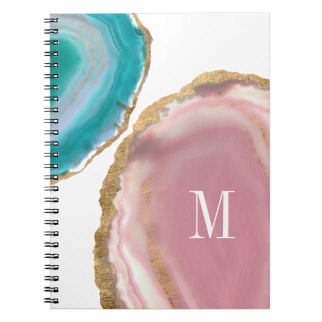 Carnet Monogramme | Pierres Gem I (Devant)