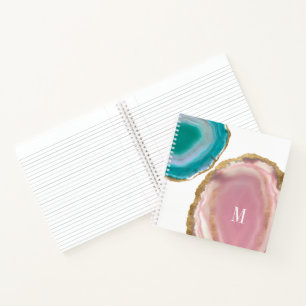 Carnet Monogramme Pierres Gem I