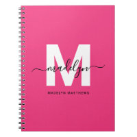 Monogramme Rose Personnalisé