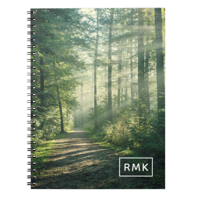 Carnet Monogramme | Sunny Octobre Matin à Hambourg (Devant)