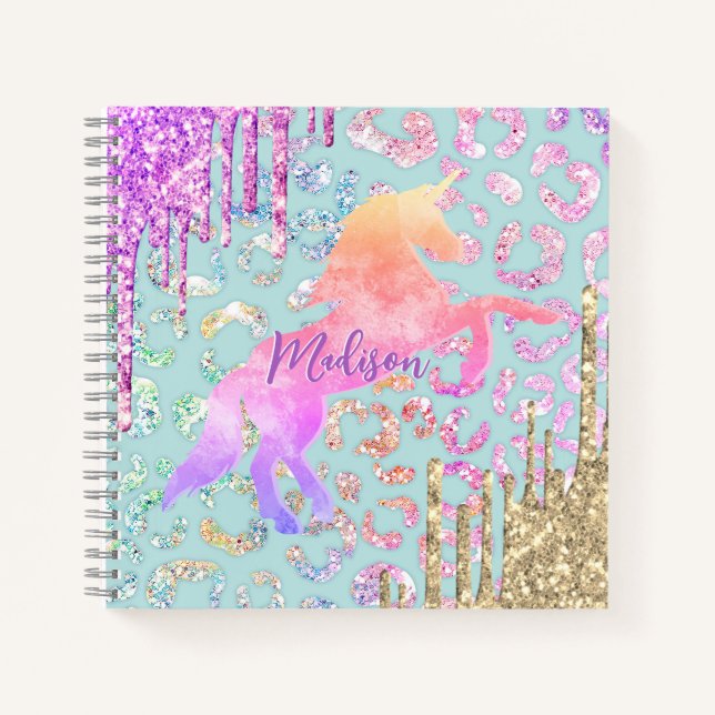 Carnet Monographie de parties scintillant de Poster de an (Devant)