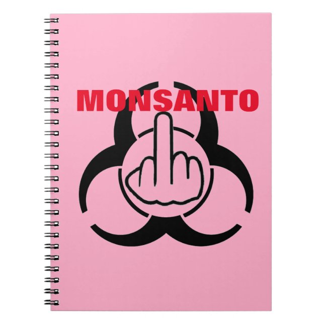 Carnet Monsanto Bio Risque Retourner (Devant)