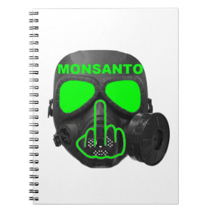 Carnet Monsanto Masque à gaz Flip