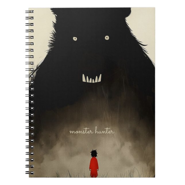Carnet Monster et l'enfant (Devant)