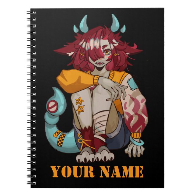Carnet Monster girl (Devant)