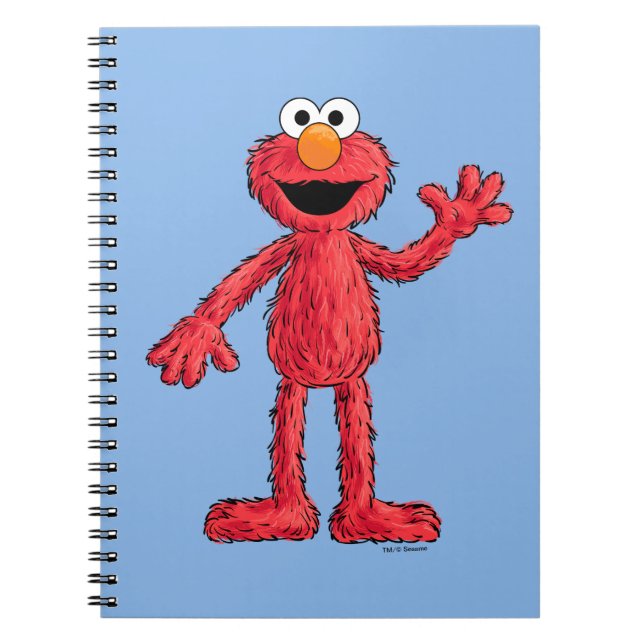 Carnet Monstre à la fin de cette histoire | Elmo mignon (Devant)