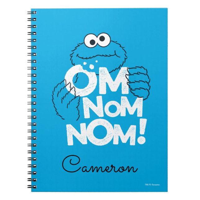 Carnet Monstre des Cookies | Om Nom Nom! (Devant)