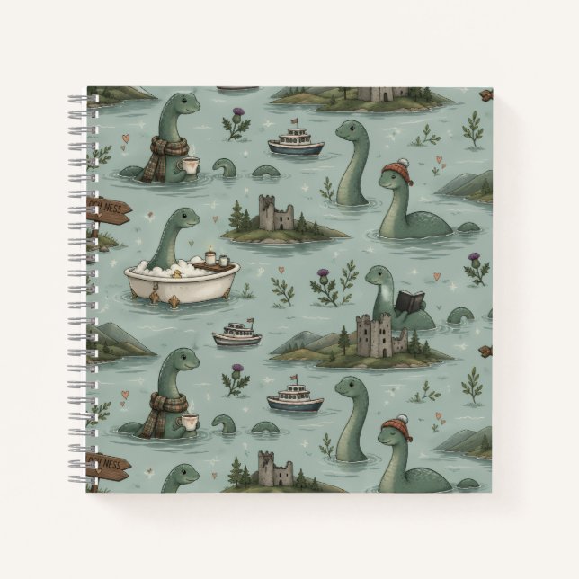 Carnet Monstre du Loch Ness  (Devant)
