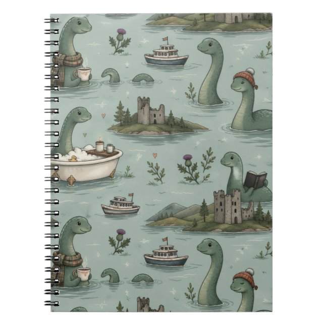 Carnet Monstre du Loch Ness  (Devant)