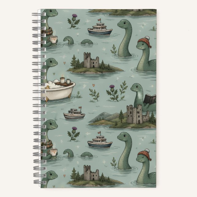 Carnet Monstre du Loch Ness  (Recto)