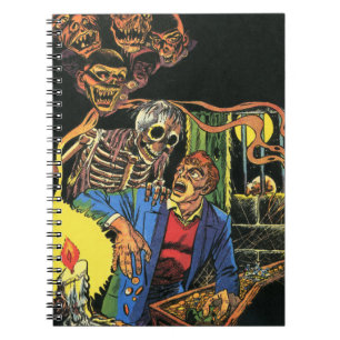 Carnet monstres créatures ghouls horreur comics art