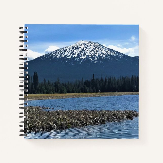 Carnet Mont Bachelor at Hosmer Lake, OR (Devant)