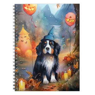 Carnet Montagne bernoise d'Halloween avec la peur Citroui
