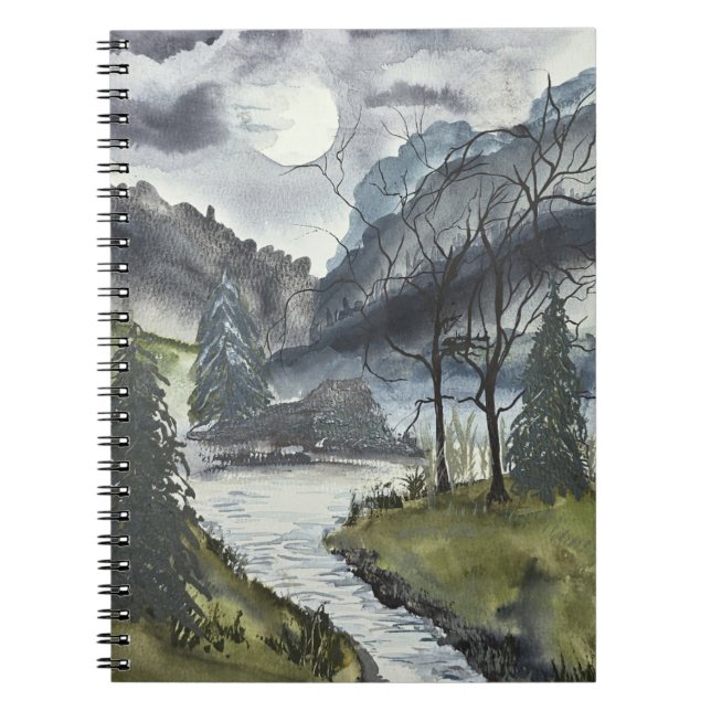 Carnet Montagne Brumeuse (Devant)