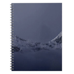 CARNET MONTAGNE COUVERTE DE GLACE