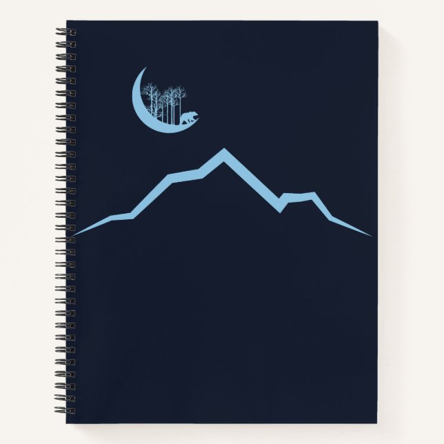 Carnet Montagne de la Lune Ours (Devant)