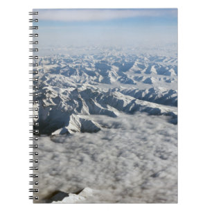 Carnet Montagnes de l'Himalaya sous les nuages - Tibet