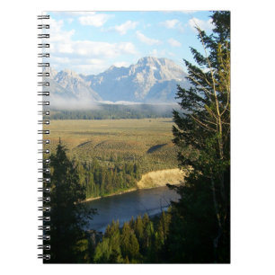 Carnet Montagnes et rivière de Jackson Hole
