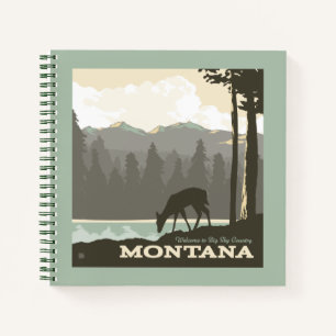 Carnet Montana Bienvenue dans Big Sky Country