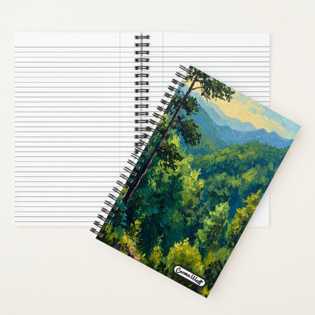 Carnet Montane Forest (À l'intérieur)