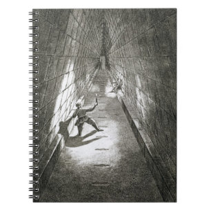 Carnet Montée intérieure d'une pyramide, c.1780 (gravure)