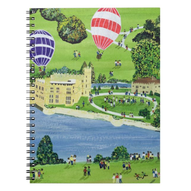 Carnet Monter en ballon chez Leeds Castle (Devant)