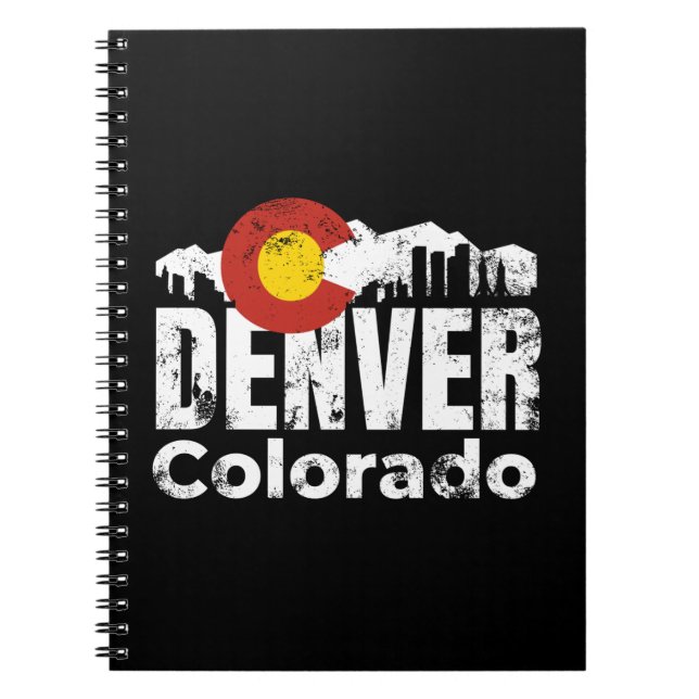 Carnet Monts Denver Colorado (Devant)