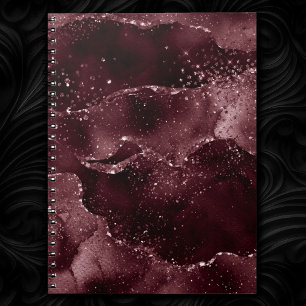 Carnet Moody Agate Vin Bordeaux Sangria Merlot Maroon
