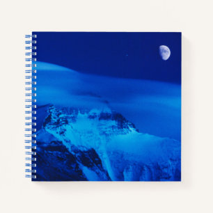 Carnet Moon Over Mt. Everest Tibet