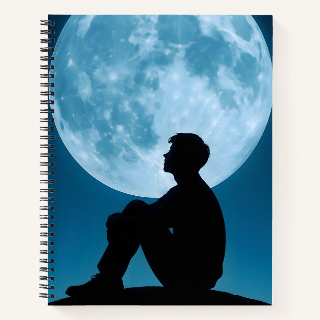 Carnet Moonlight Reflections Spiral Notebook (Devant)