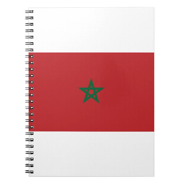 Carnet Morocco Flag (Devant)