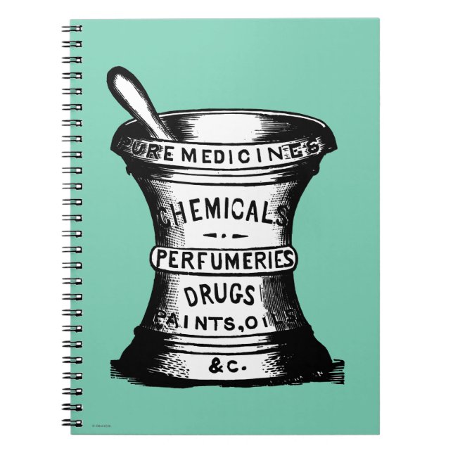 Carnet Mortier et pilon (Devant)