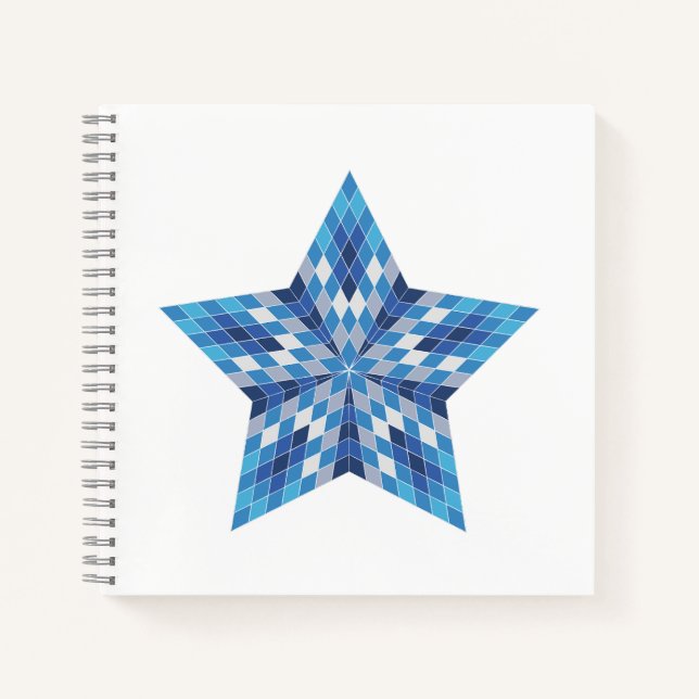 Carnet Mosaic Starburst (Devant)