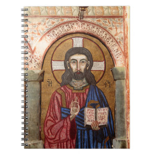 Carnet Mosaïque ancienne de Jésus